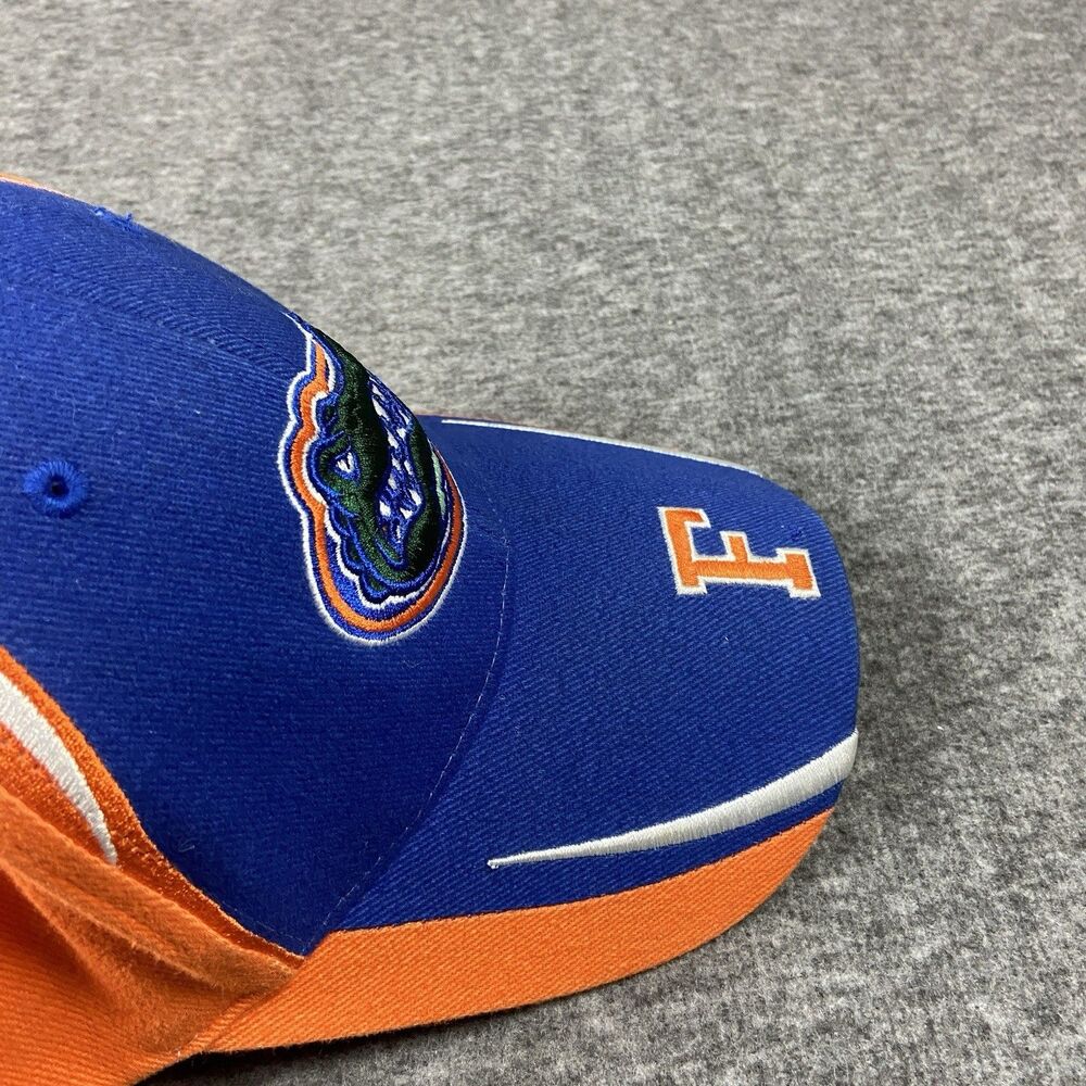 TEI Florida Gators Hat Blue Orange Gator F Cap Adjustable Strapback - Picture 7 of 16
